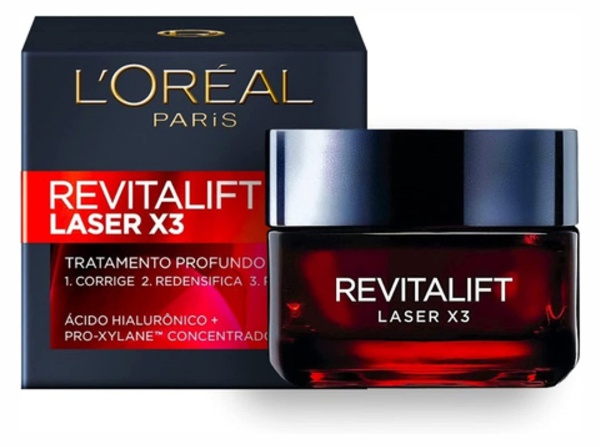 Creme Facial Anti-idade L'Oréal Paris Revitalift Laser X3 Diurno