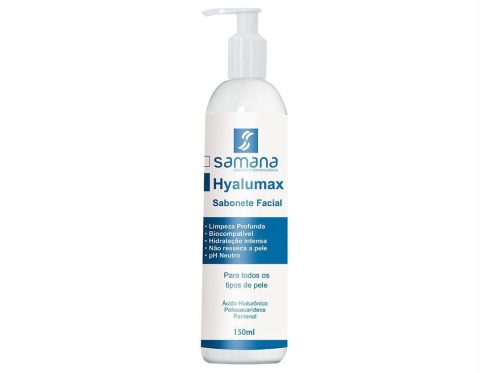 Sabonete Facial Hyalumax 150Ml - Samana