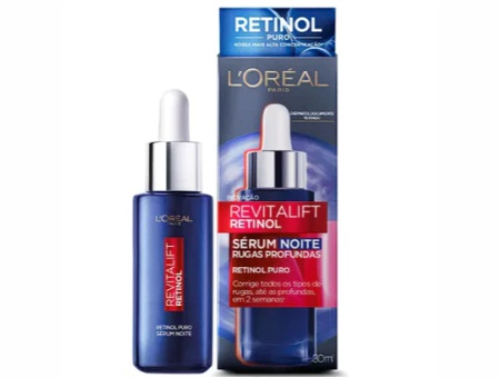 Sérum Antirrugas L'Oréal Paris Revitalift Retinol Noturno, 30ml