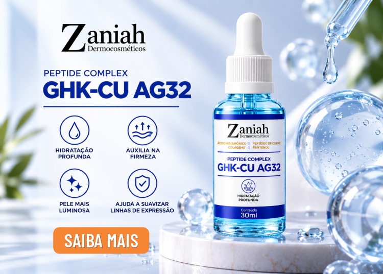 GHK-Cu Zaniah Dermocosméticos